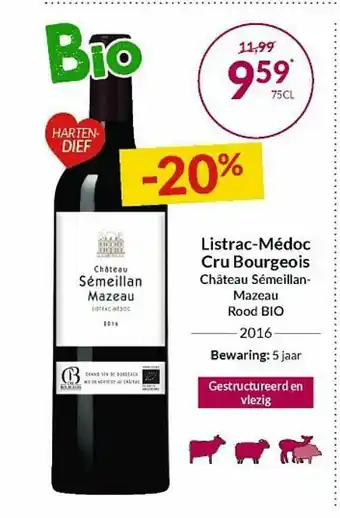 Listrac-mèdoc Cru Bourgeois