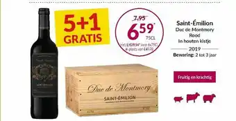 Intermarché Saint-émilion 5+1 Gratis aanbieding