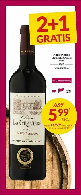 Haut-mèdoc 2+1 Gratis