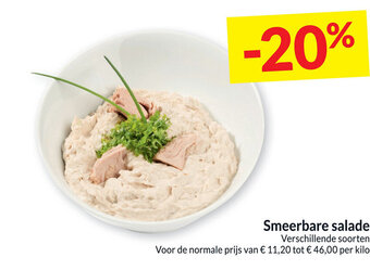 Intermarché Smeerbare salade aanbieding