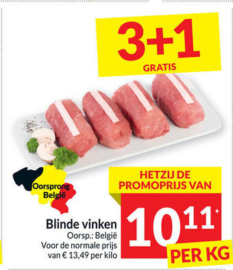 Intermarché Blinde vinken aanbieding