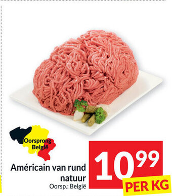 Intermarché Américain van rund natuur aanbieding