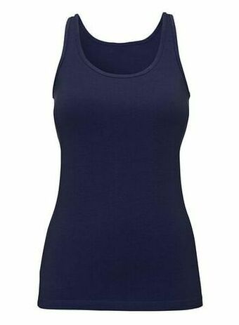 HEMA HEMA Dames Singlet Donkerblauw (donkerblauw) aanbieding