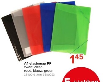 Euroshop A4 elastomap pp aanbieding