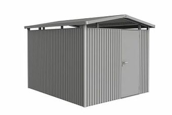 Brico Biohort berging Panorama P5 kwartsgrijs metallic standaard deur 273x318cm aanbieding