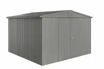 Brico Biohort berging Europa 7 kwarts grijs 300x316cm aanbieding