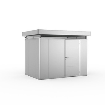 Brico Biohort tuinhuis CasaNova 300x200cm zilver metallic deur recht aanbieding