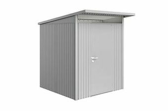 Brico Biohort berging AvantGarde A1 met enkele deur zilver 180x220cm aanbieding