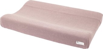 Bol.com Meyco baby mini relief aankleedkussenhoes - biologisch - lilac - 50x70cm aanbieding