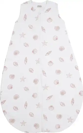 Meyco babyslaapzak shells rond - lilac - 70 cm