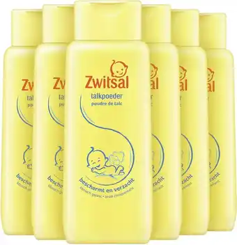 Bol.com Zwitsal talkpoeder - 6 x 100 gram - voordeelverpakking aanbieding