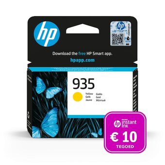 Bol.com Hp 935 - inktcartridge geel + instant ink tegoed aanbieding