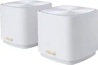 Bol.com Asus zenwifi xd5 - mesh wifi - ax3000 - aimesh - dual-band - wit - 2-pack aanbieding