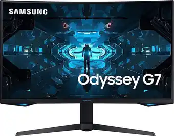 Bol.com Samsung odyssey lc32g73tqspxen - qhd va curved 240hz gaming monitor - 32 inch aanbieding