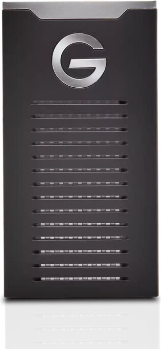 Bol.com Sandisk professional g-drive - ultra-rugged portable nvme ssd - 1tb aanbieding