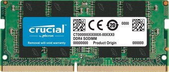 Bol.com Crucial ct8g4sfra266 8gb ddr4 sodimm 2666mhz (1 x 8 gb) aanbieding