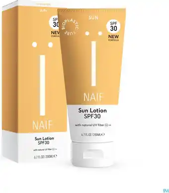 Bol.com Naïf - zonnebrand lotion spf 30 - 200ml - met natuurlijke ingrediënten aanbieding