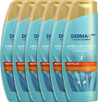 Bol.com Dermaxpro by head & shoulders - revitaliseert - anti-roos shampoo - droge hoofdhuid - voordeelverpakking 6 x 225ml aanbieding