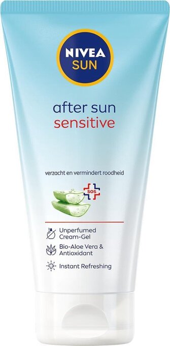 Bol.com Nivea sun after sun sensitive after sun crème-gel -175 ml aanbieding