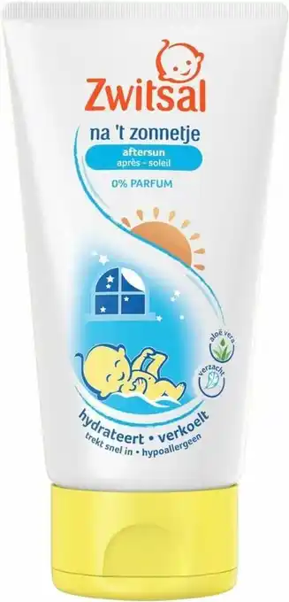 Bol.com Zwitsal na 't zonnetje 0% parfum aftersun lotion - 150 ml aanbieding