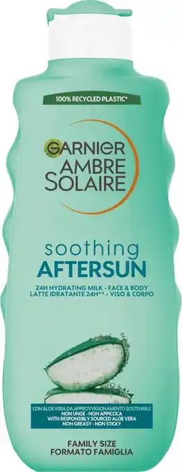 Garnier ambre solaire hydraterende en verfrissende aftersun melk - 400 ml