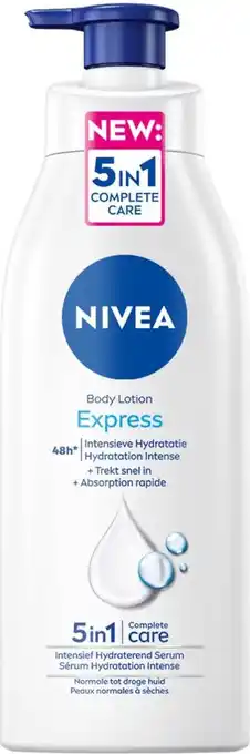 Nivea express bodylotion - 400 ml