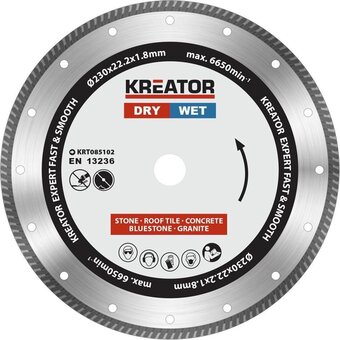 Bol.com Kreator krt085102 diamantschrijf d230 expert turbo aanbieding