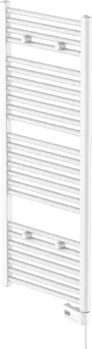 Eisl designradiator handdoekradiator elektrisch 120 x 50 cm met timer, wit