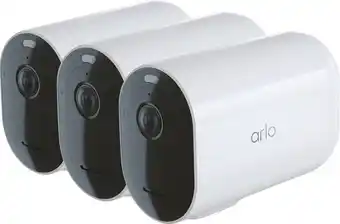 Arlo pro 4 xl draadloze wifi-beveiligingscamera voor buiten, 2k hdr, 160˚ kleurennachtzicht, sirene & spotlight, bewegingsdet