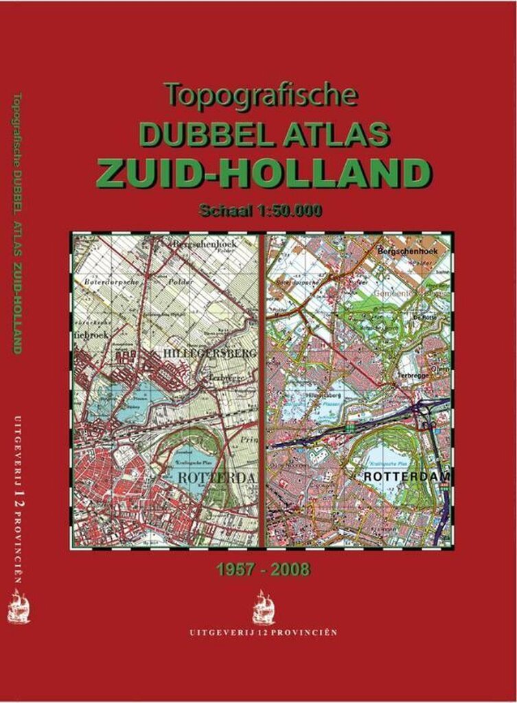 Bol.com Topografische dubbel atlas zuid-holland 1958-2008 aanbieding
