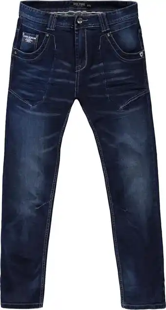 Bol.com Cars jeans heren bedford 601 regular comfort stretch dark used - maat 34/36 aanbieding