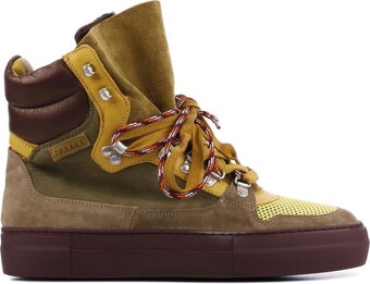 Bol.com Copenhagen footwear vrouwen enkellaarsjes - cph95 mash - geel - maat 39 aanbieding