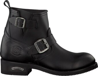 Bol.com Sendra dames biker boots 2976 - zwart - maat 39 aanbieding