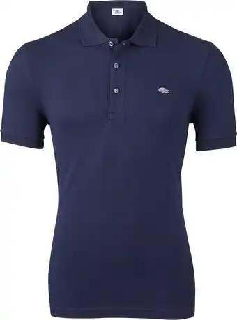 Lacoste heren poloshirt - navy blue - maat xl