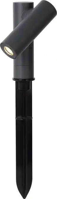 Bol.com Lucide tatum tuinspot buiten - led - 1x4,5w 3000k - ip65 - antraciet aanbieding