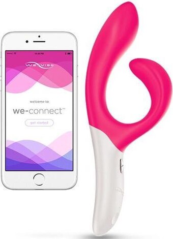 Bol.com We vibe nova rabbit vibrator app controlled - roze aanbieding