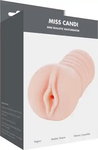 Me you us miss candi mini realistic masturbator flesh o
