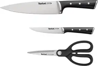 Bol.com Tefal ice force messenset - 3-delig - rvs - incl. keukenschaar aanbieding