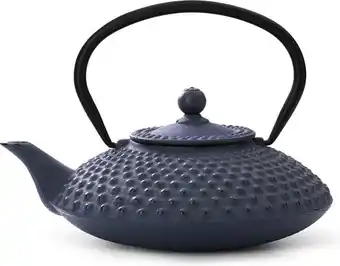 Bredemeijer - theepot xilin 1,25l gietijzer blauw