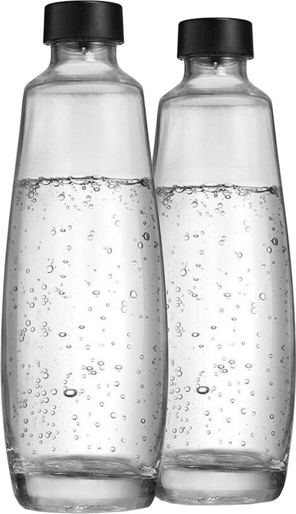 Bol.com Sodastream - 2-pack glazen karaf 1l - past alleen op sodastream duo aanbieding