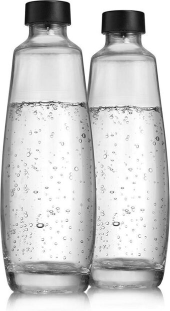 Bol.com Sodastream - 2-pack glazen karaf 1l - past alleen op sodastream duo aanbieding