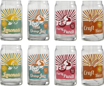 Bol.com Royal leerdam time 2 party waterglas 35 cl - 8-delig aanbieding