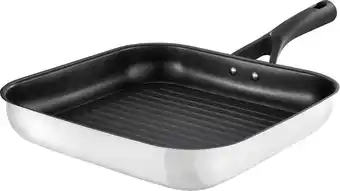 Bol.com Pyrex expert touch grillpan - 28 cm - rvs aanbieding
