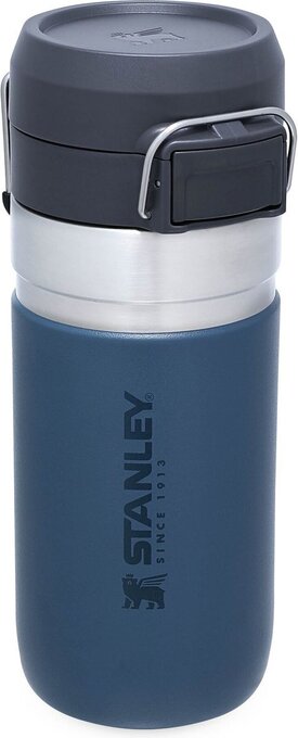 Bol.com Stanley the quick flip water bottle 0,47l - thermosfles - abyss aanbieding