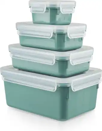 Bol.com Tefal masterseal colour - vershoudbakjes - 4-delige set - groen aanbieding