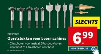 Opzetstukken voor boormachines