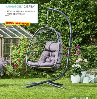 Hubo HANGSTOEL "DJERBA" - 95 x 95 x 196 cm aanbieding