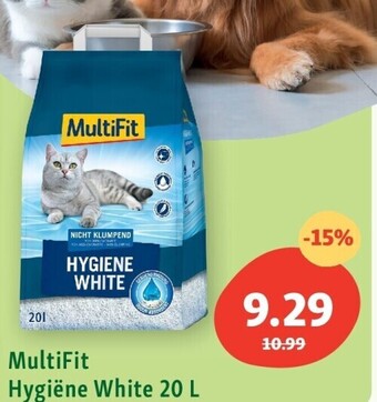 Maxi Zoo Multifit hygiëne white 20 l aanbieding