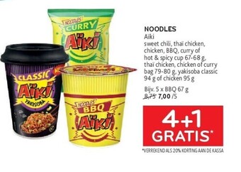 Alvo Noodles aïki aanbieding