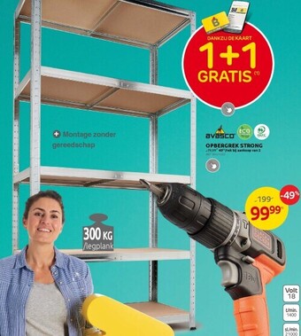 Brico Opbergrek strong aanbieding